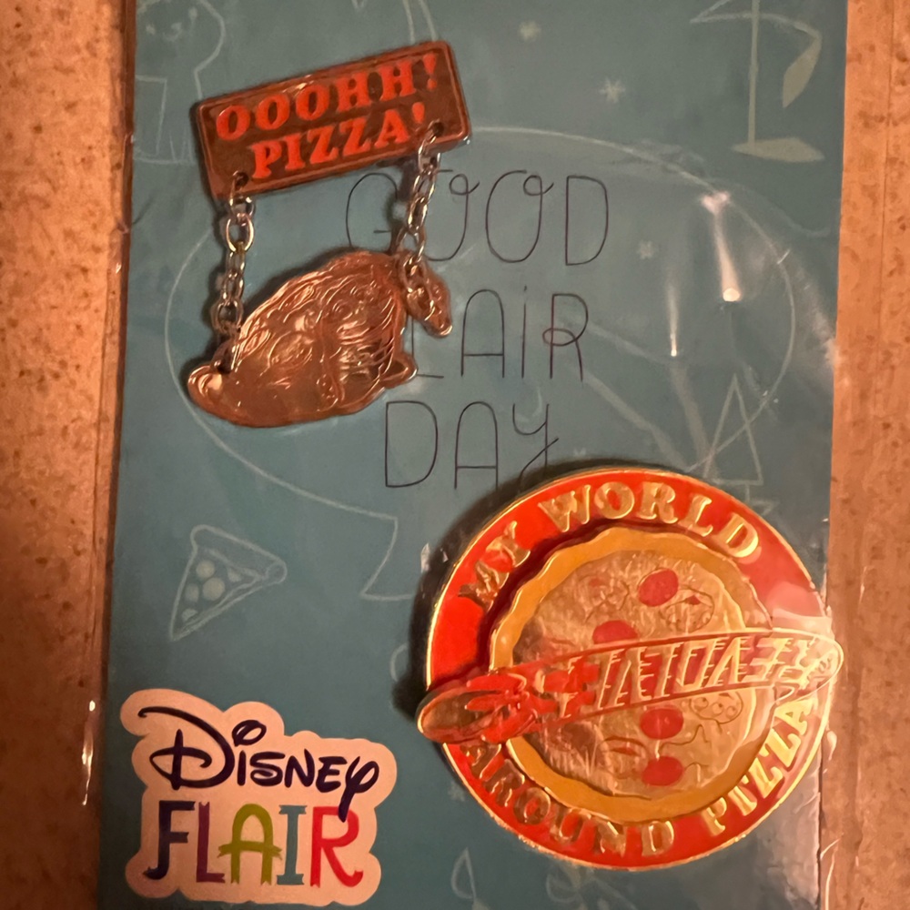 Disney pizza planet pins